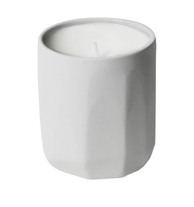 Stoneware Carved Soy Candle - Fig