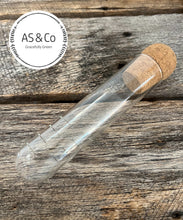 Load image into Gallery viewer, Borosilicate Glass Steeper Stick Tea Infuser with Cork Lid
