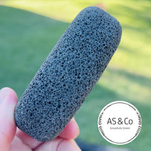 Load image into Gallery viewer, 100% Natural Black Volcanic Pumice Stone