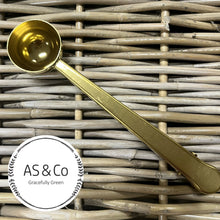 Load image into Gallery viewer, 2-in-1 Coffee &amp; Tea Scoop Clip (Stainless Steel)