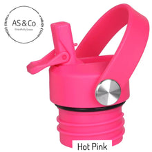 Load image into Gallery viewer, 360° Rotating Handle Straw Lid – Alternative Replacement Lid for Stainless Steel Insulated Bottles