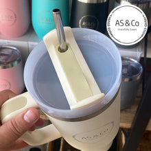 Load image into Gallery viewer, Stainless Steel Insulated 1.18L 40OZ Quencher Large Travel Cup with Handle &amp; Straw - Powder Coated