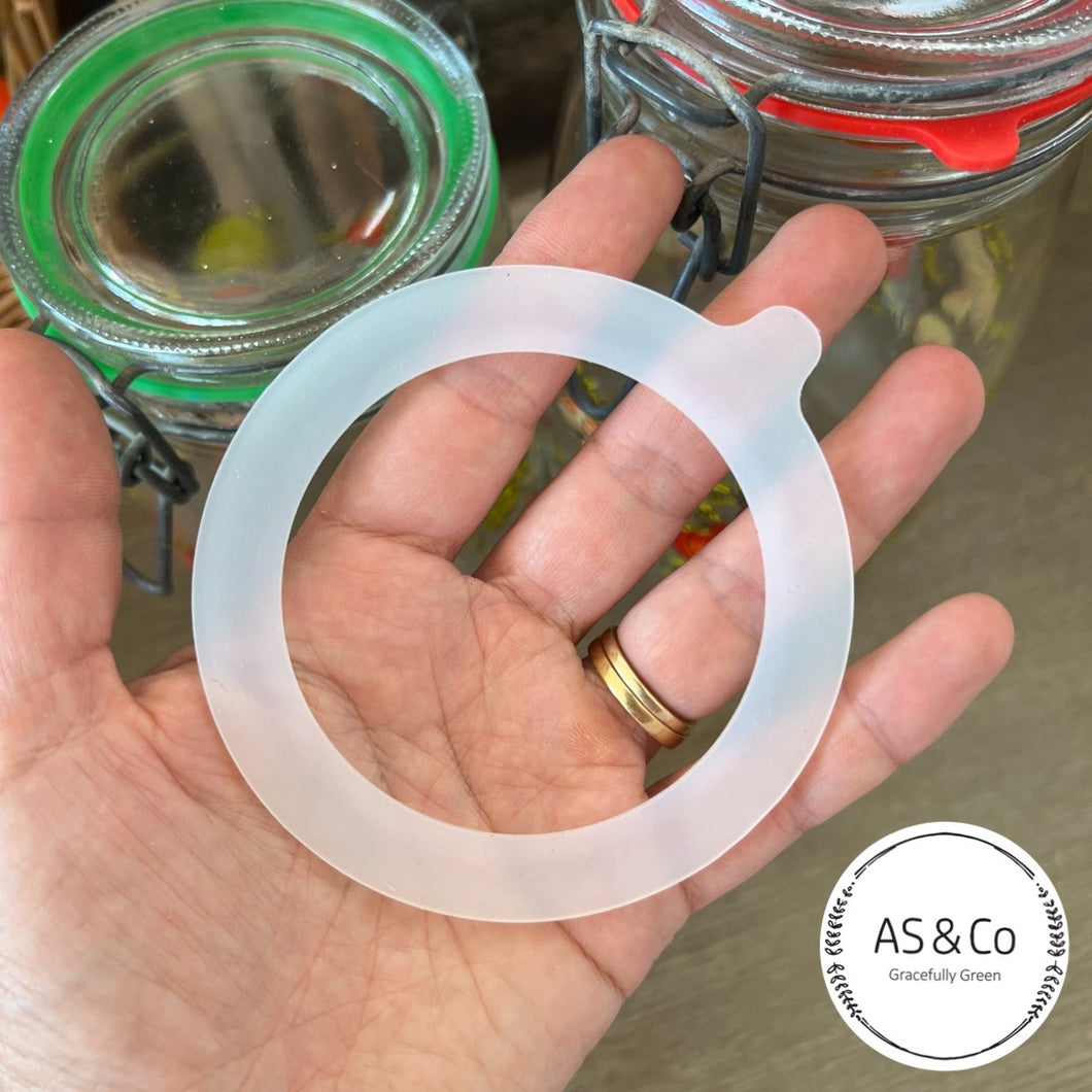 Glass Jar Silicone Replacement Seals - 9.5cm