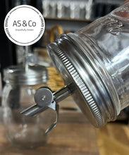Load image into Gallery viewer, Auto-Open Pour Spout Jar Lid - Food Grade 304 Stainless Steel - 70mm and 86mm