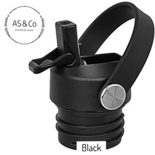 Load image into Gallery viewer, 360° Rotating Handle Straw Lid – Alternative Replacement Lid for Stainless Steel Insulated Bottles