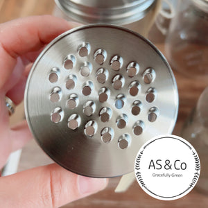 Grater Jar Lid – Standard 70mm Food Grade 304 Stainless Steel