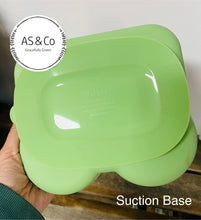 Load image into Gallery viewer, Silicone Baby Toddler Bento Bowl Lunch Box with Lid &amp; Suction Base
