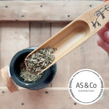 Load image into Gallery viewer, Premium Bamboo Natural Handmade Tea Coffee Wooden Spoon 16cm