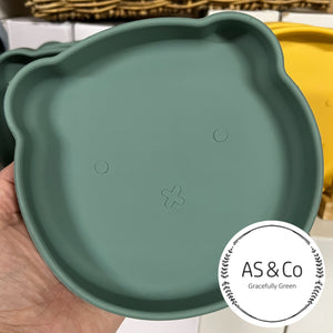 Silicone Baby Toddler Bear Bowl with Suction Base