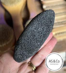 100% Natural Black Volcanic Pumice Stone