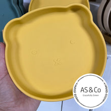 Load image into Gallery viewer, Silicone Baby Toddler Bear Bowl with Suction Base