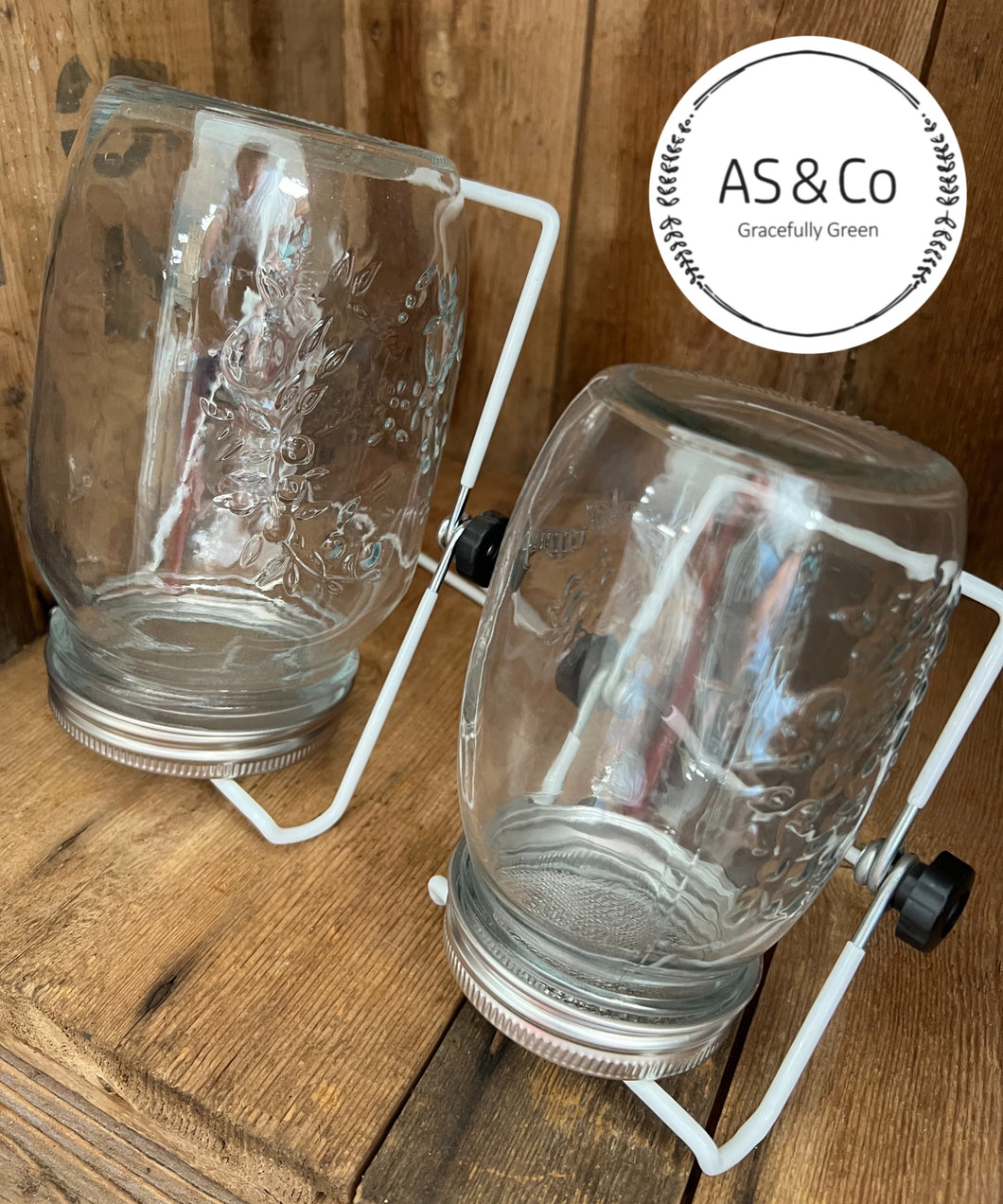 Sprouting Jar Adjustable Metal Stand - 70mm and 86mm