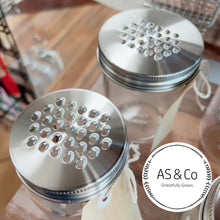 Load image into Gallery viewer, Grater Jar Lid – Wide-Mouth 86mm Food Grade 304 Stainless Steel