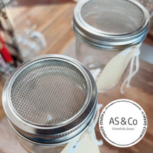 Load image into Gallery viewer, Mesh Sprouting Jar Lid - Standard 70mm Food Grade 304 Stainless Steel