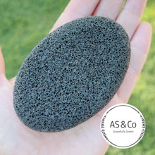 Load image into Gallery viewer, 100% Natural Black Volcanic Pumice Stone
