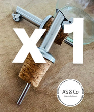 Load image into Gallery viewer, 304 Stainless Steel &amp; Cork Bottle Pourer