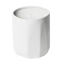 Load image into Gallery viewer, Stoneware Carved Soy Candle - White Tea