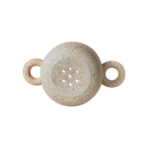 Handy Little Things Ceramic Tea Strainer - Granite