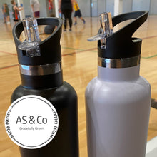 Load image into Gallery viewer, Sipper Straw Lid – Alternative Replacement Lid for Stainless Steel Insulated Bottles