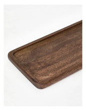 Load image into Gallery viewer, Serving Paddle Board Rectangular Mango Wood Bevelled Edge 70x15cm