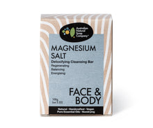 Load image into Gallery viewer, THE AUST. NATURAL SOAP CO Solid Face Soap Cleanser Bar Magnesium Salt 100g