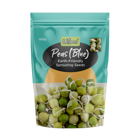 Peas (Blue) Sprouting Seeds - 100g