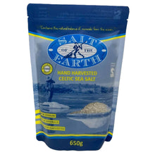 Load image into Gallery viewer, Salt Of The Earth - Coarse Celtic Sea Salt 650g