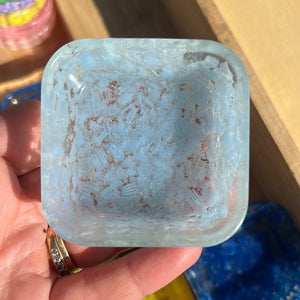 R+R Collection - Small Square Trinket or Teabag  Tray