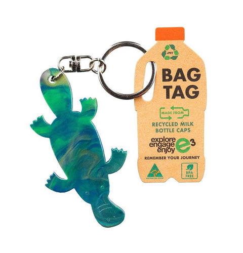 Zero Plastics Australia Bag Tags - Platypus