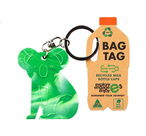 Zero Plastics Australia Bag Tags - Koala