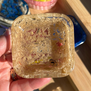 R+R Collection - Small Square Trinket or Teabag  Tray