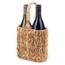 Load image into Gallery viewer, Water Hyacinth Natural Picnic Wine Drink Bottle Holder