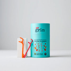 GRIN Biodegradable Dental Flossers Kids 45 Pack