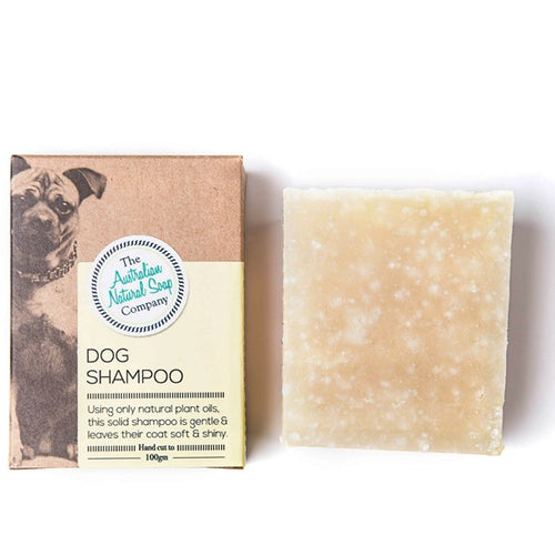 THE AUST. NATURAL SOAP CO Solid Dog Shampoo Bar 100g