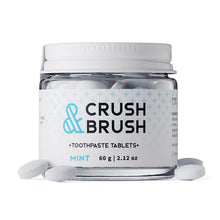 Load image into Gallery viewer, NELSON NATURALS INC. Crush&amp;Brush Toothpaste Tablets Mint 60g