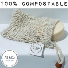 Load image into Gallery viewer, Sisal Natural Zero Waste Exfoliating Soap-Saver Bag