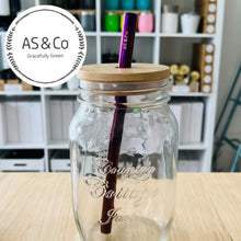Load image into Gallery viewer, Reusable Straight Smoothie Straws 12mm - 304 Food Grade Stainless Steel | Black | Gold | Rose Gold | Silver | Blue | Purple | Rainbow