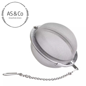 Stainless Steel Mesh Ball Tea Infuser 4.5cm - Silver