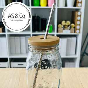 Reusable Straight Straws 6mm - 304 Food Grade Stainless Steel | Black | Gold | Rose Gold | Silver | Blue | Purple | Rainbow