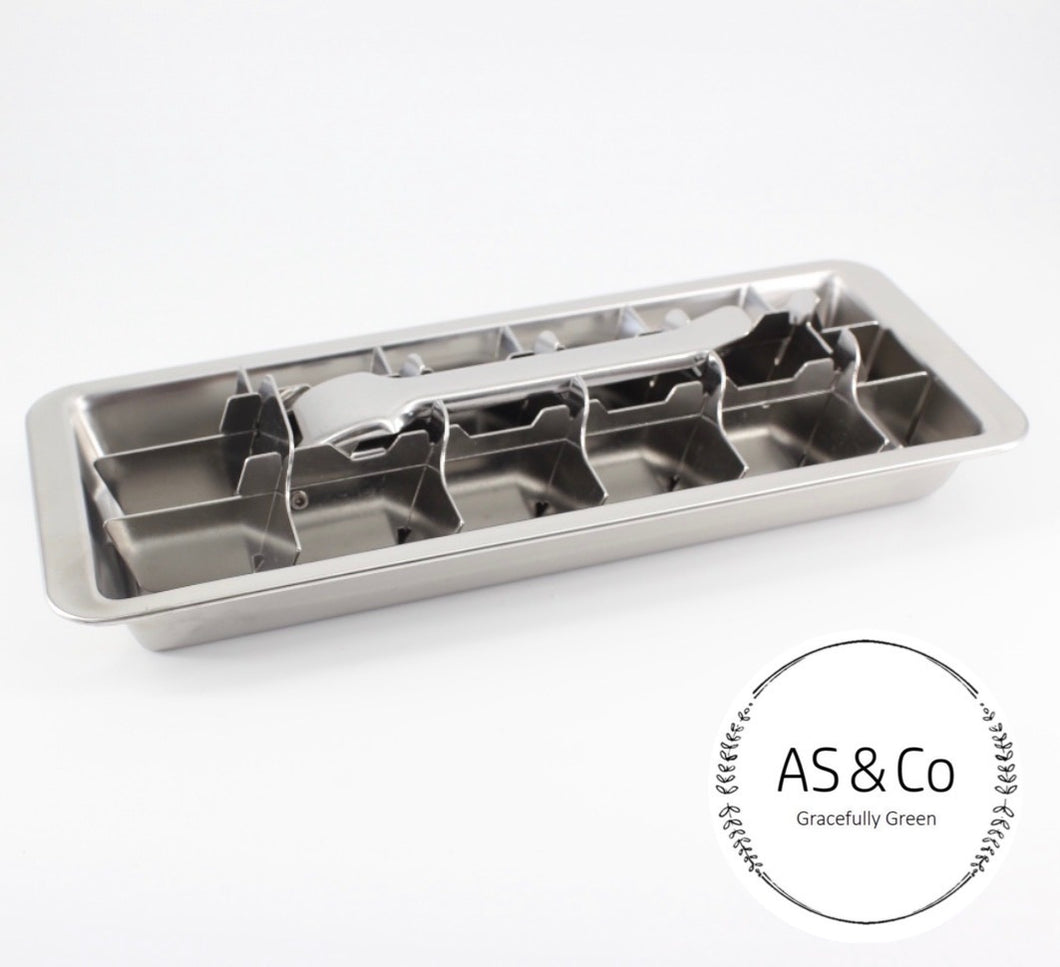 Stainless Steel Ice Cube Tray