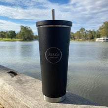 Load image into Gallery viewer, Stainless Steel Insulated 750ml Tumbler Reusable Cup with Straw - Powder Coated