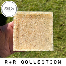 Load image into Gallery viewer, R+R Collection - Small Square Resin Tray Coaster 10cm
