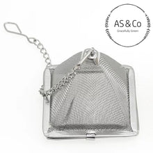 Load image into Gallery viewer, Stainless Steel Mesh Pyramid Tea Infuser 4.8cm - Silver