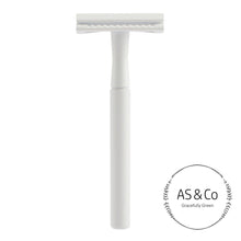 Load image into Gallery viewer, Double Edge Reusable Safety Razor - White