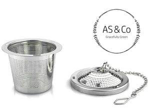 Stainless Steel Bucket Tea Infuser 4.5cm - Silver