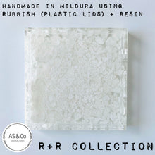 Load image into Gallery viewer, R+R Collection - Small Square Resin Tray Coaster 10cm