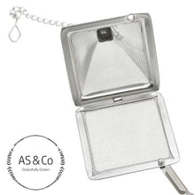 Load image into Gallery viewer, Stainless Steel Mesh Pyramid Tea Infuser 4.8cm - Silver