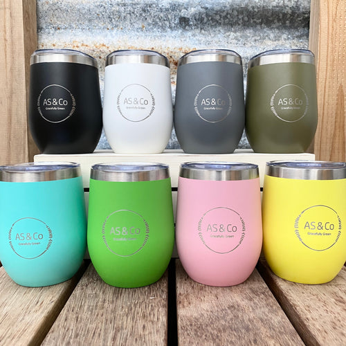 Stainless Steel Insulated 350ml Wine & Drink Cups
